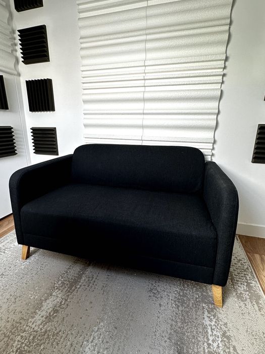 Sofá 2 Lugares – Cinzento Escuro (IKEA) LINANÄS