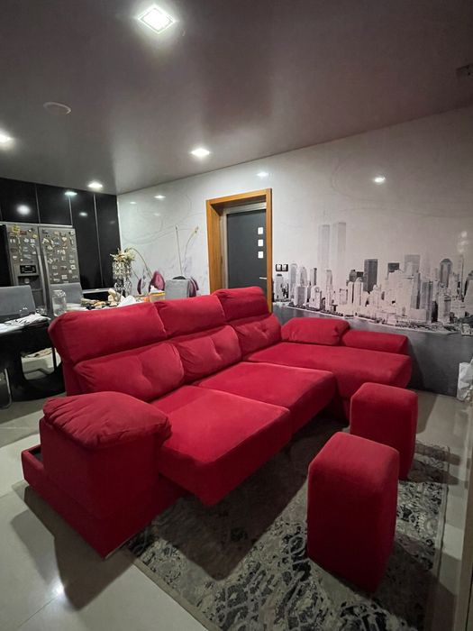 Chaise Longue vermelho