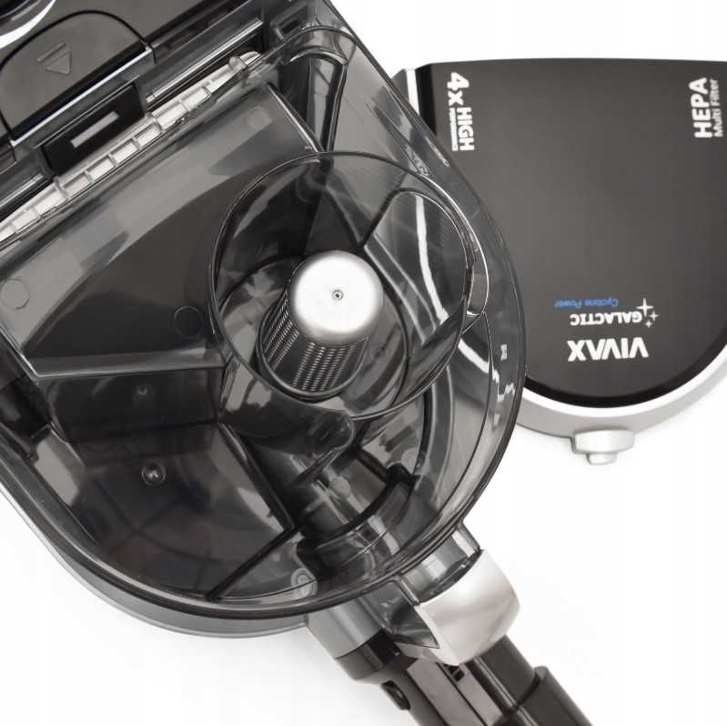 Odkurzacz Cyklonowy Bezworkowy Turboszczotka 800w Filtr Hepa 2,5l
