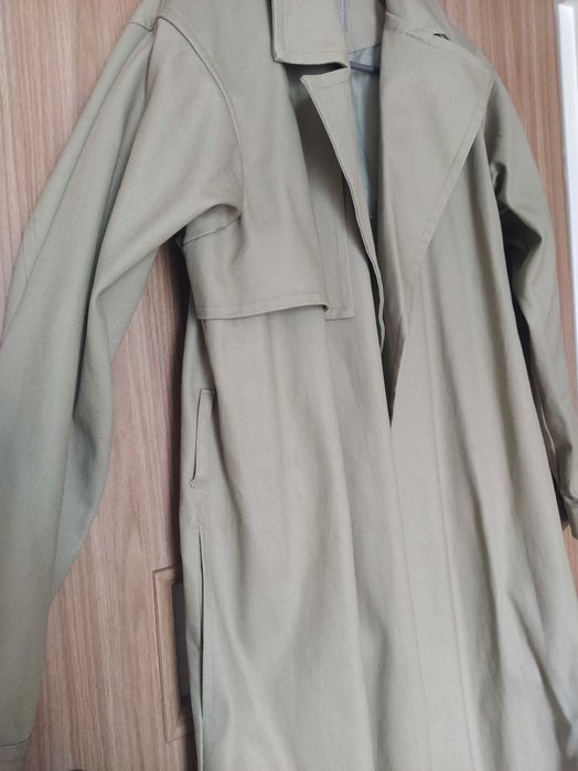 Płaszcz ASOS oliwkowy