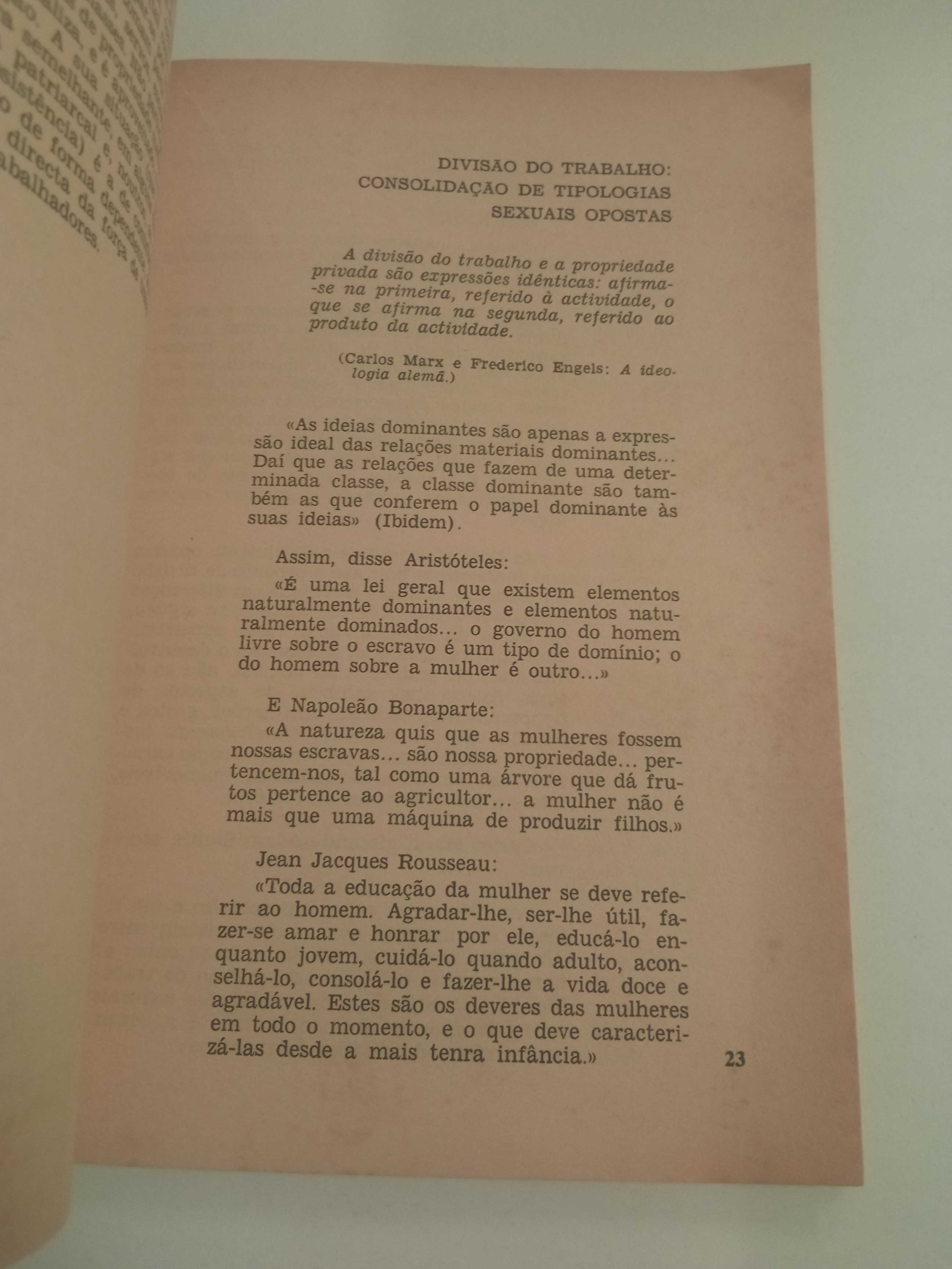 Para uma ciência da libertação da Mulher, de Isabel Larguia