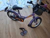 Rower dla dziewczynki - 16" - Kross Nika - fioletowy