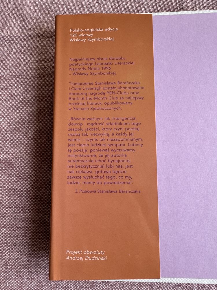 Nic dwa razy Wybór wierszy, Wisława Szymborska
