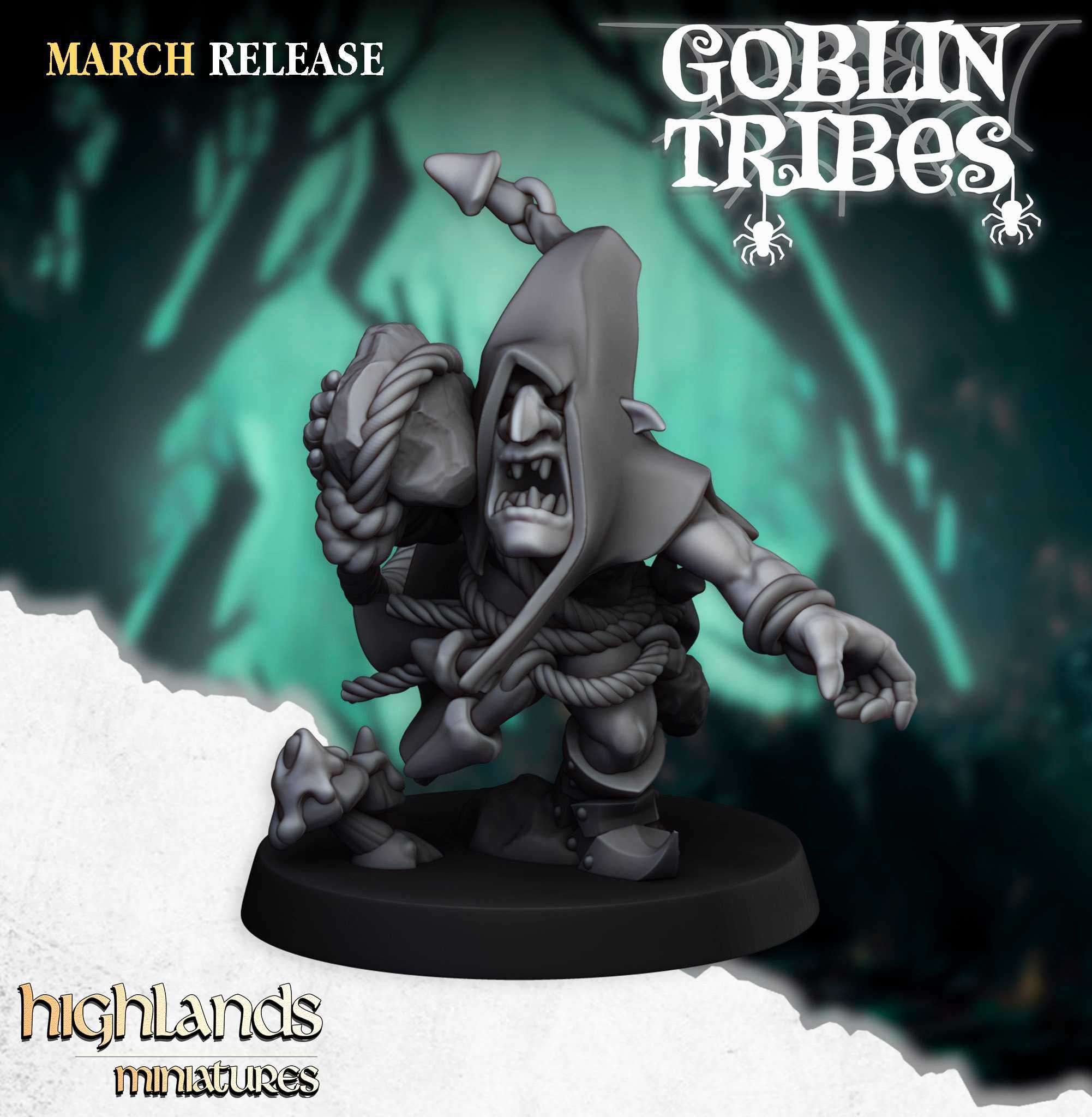 Swamp Goblins Stonethrowers - WFB ToW AoS - Highlands x5