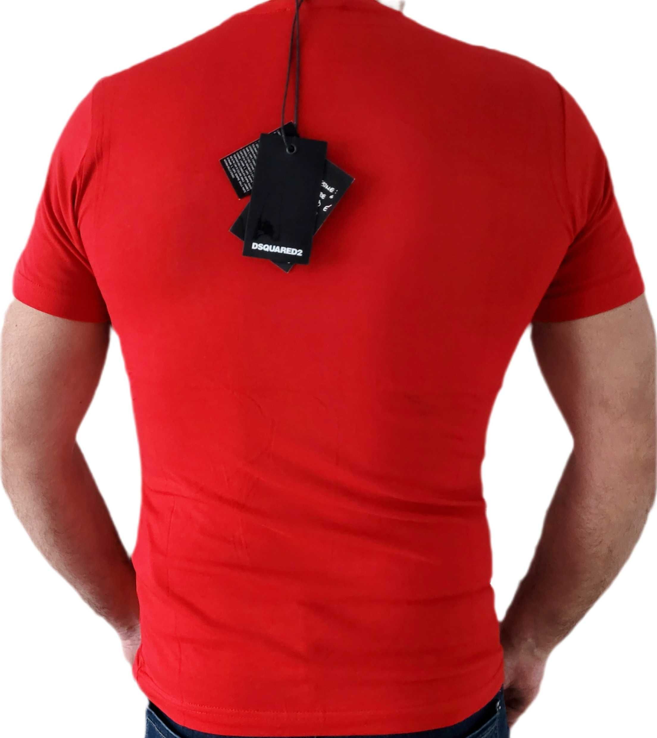ICON T-shirt Koszulka Dsquared2 czerwona
