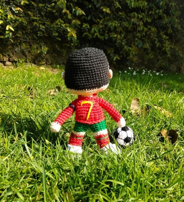 CR7 articulado - Amigurumi
