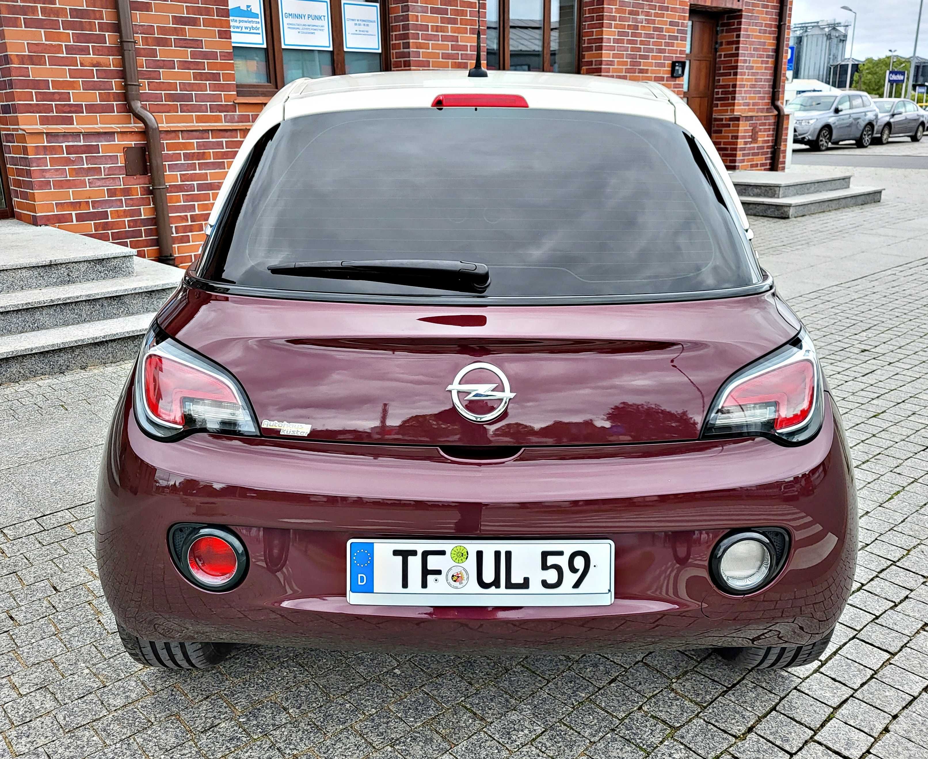 Śliczny Opel Adam  Benzynka*Klimatron*Alu*Panorama*LED  Opłacony..