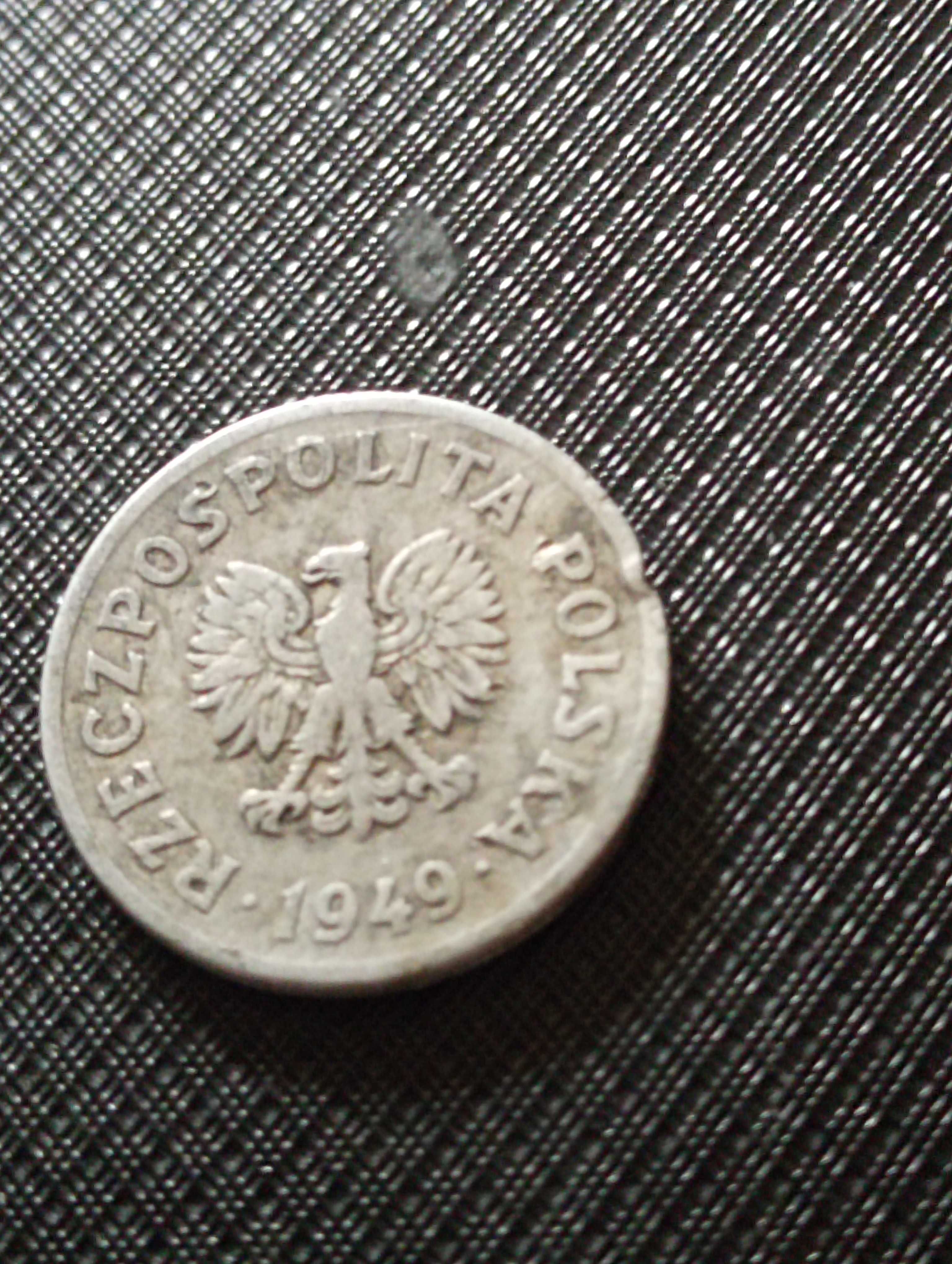 Sprzedam czwarte 50 gr 1849 r bzm