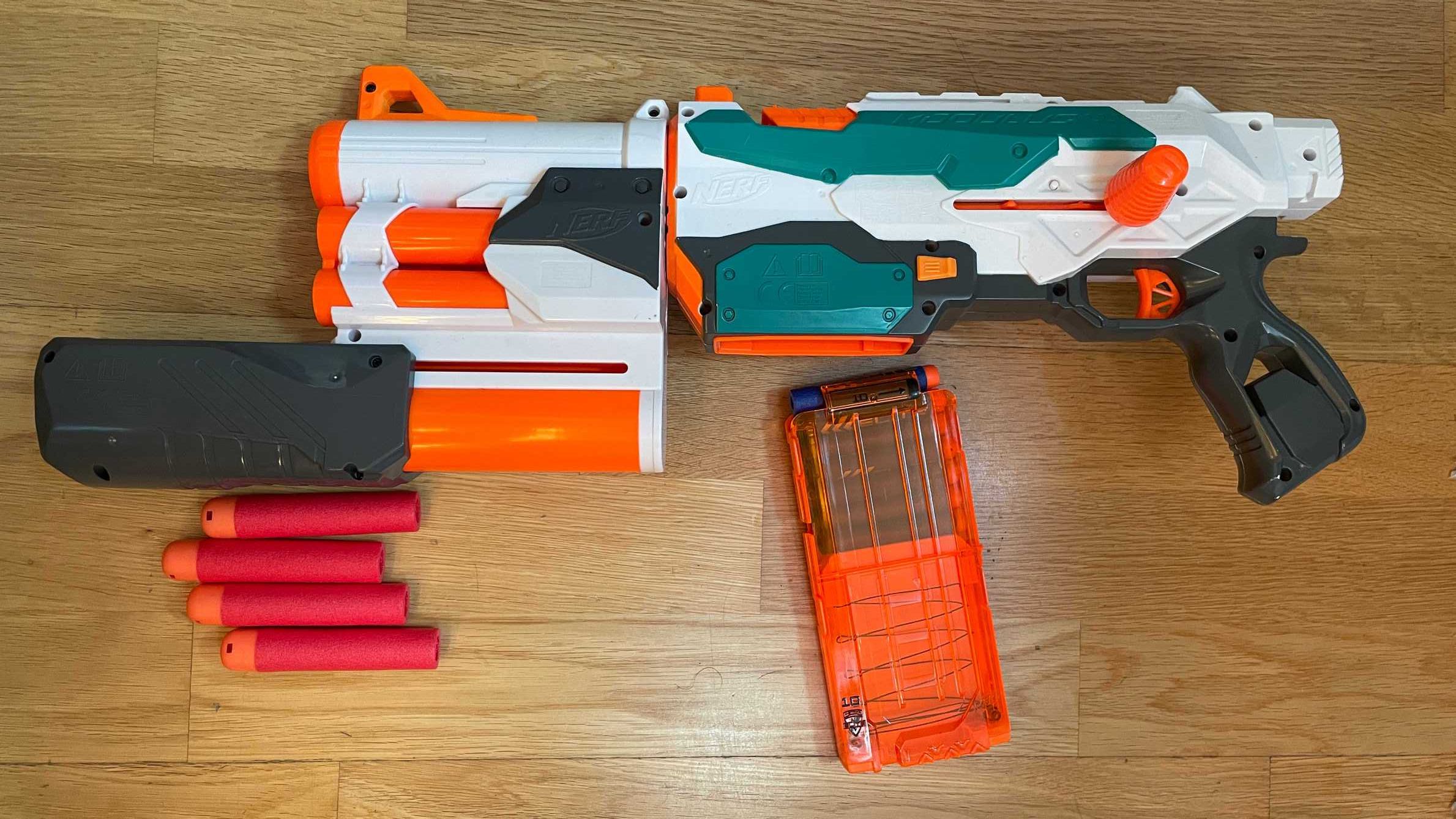 NERF espingarda MODULUS completa