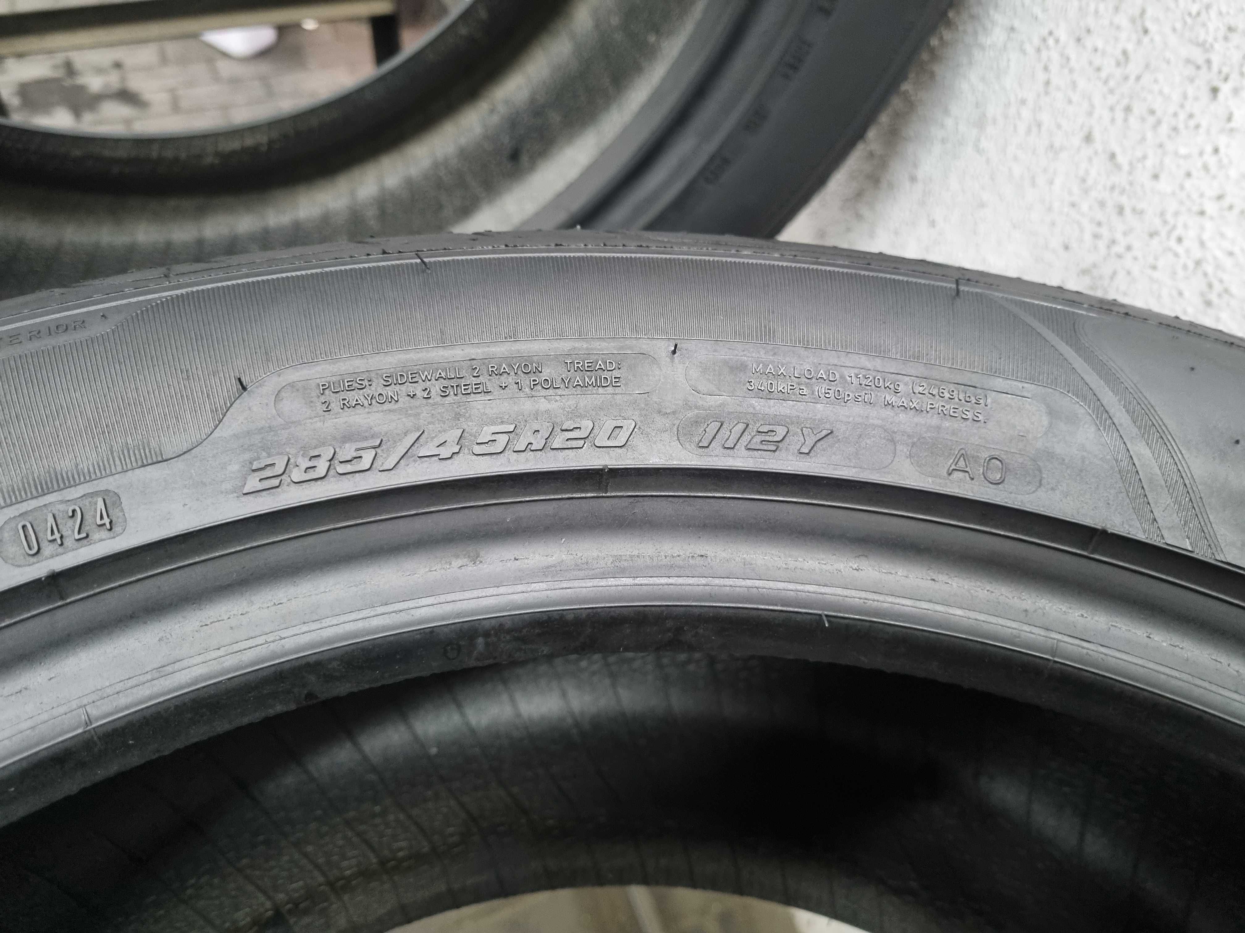 285/45/20 112Y Goodyear Eagle F1 Asymmetric 2 AO SUV MONTAŻ WYSYŁKA