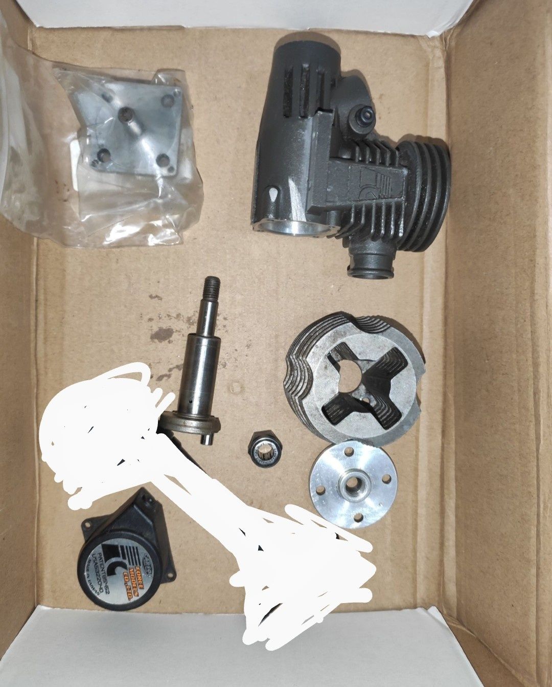 Vendo peças RC motor , carburadores, peças p/motores (RB, Novarossi)