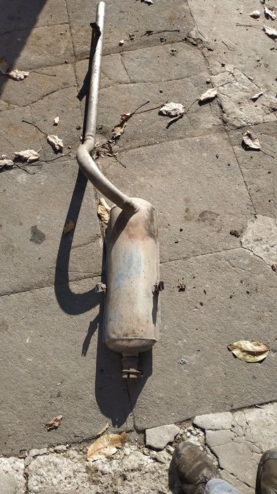 Выхлопная, резонатор, штаны москвич 2140