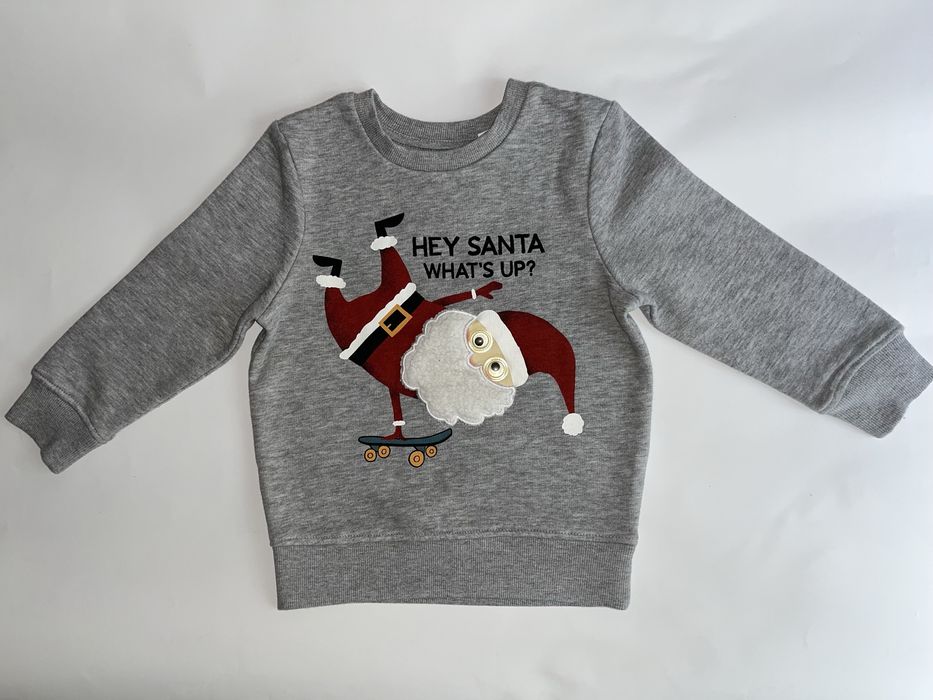 Новорічний теплий реглан лонгслів пайта