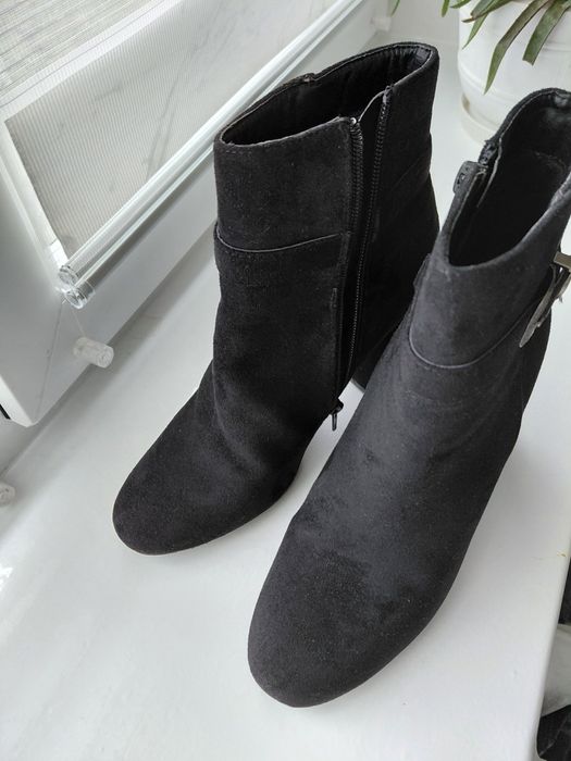 Ботінки , 37 р. Замш