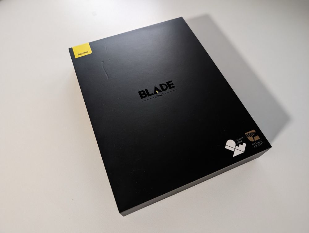 Павербанк Baseus Blade Digital Display 20000mAh PD 100W Black open box