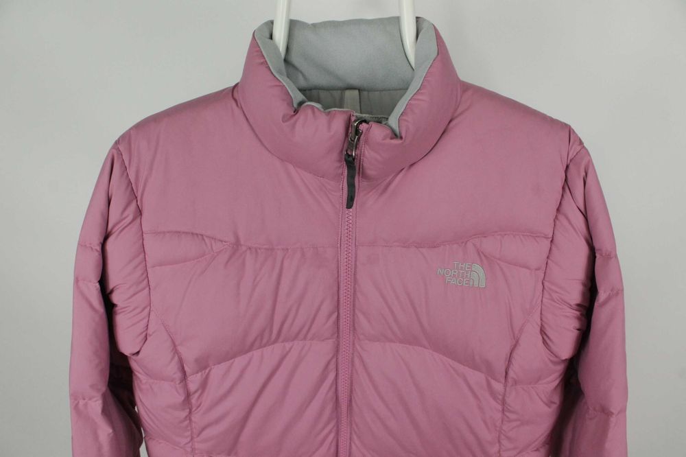 Брендова зимова куртка пуховик The North Face 550 Pink Puffer Jacket