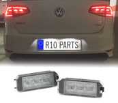 LUZES MATRÍCULA LED VOLKSWAGEN VW GOLF MK4 MK5 MK6 MK7 PASSAT NEW BEETLE VOLKSWAGEN VW EOS PHAETON