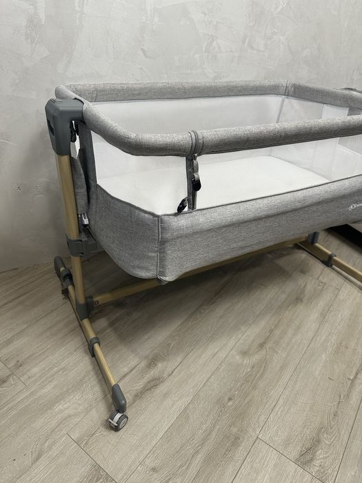 Приставне ліжечко kinderkraft nest up/ кроватка