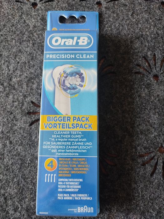 Końcówki Oral-B precision clean, 4 szt.