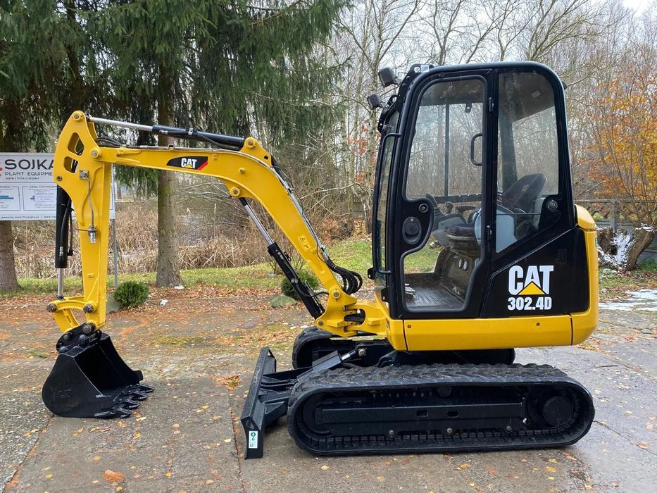 Caterpillar 302.4D | 2013rok | pełny serwis | nowe podwozie | FV  CAT 302.4d 302.7d 302.5 302 302.7 303 303.5