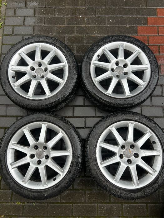 Alufelgi 5x112 ET45 Opony 235/45 R17 Audi Vw Seat Skoda