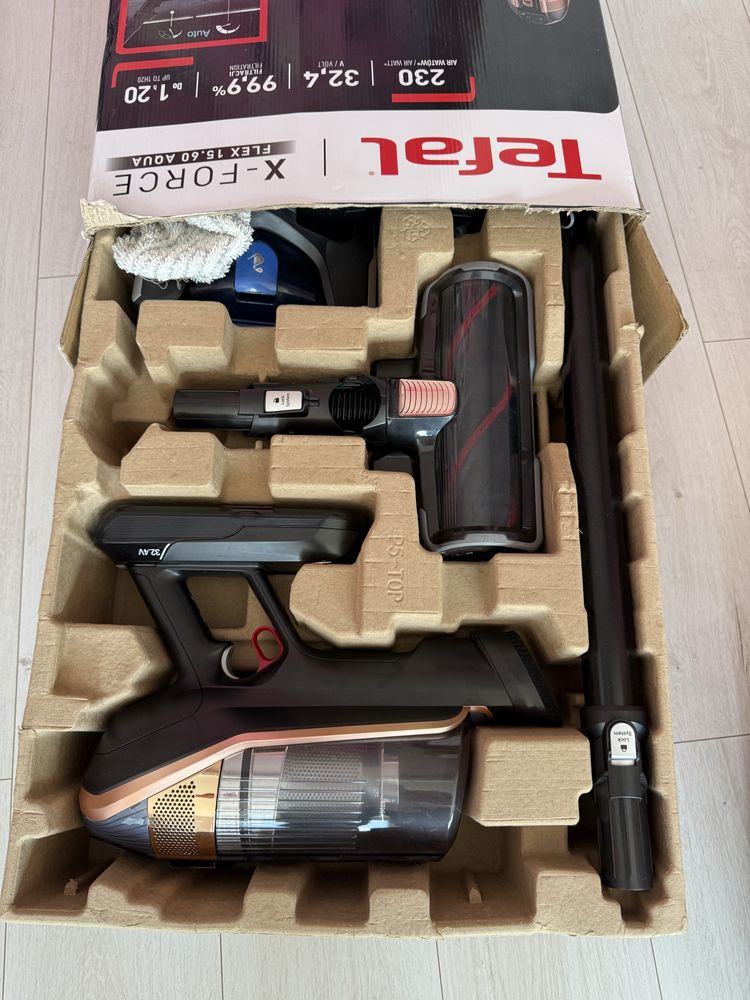 Odkurzacz tefal bezprzewodowy tefal x-force flwx 15.60