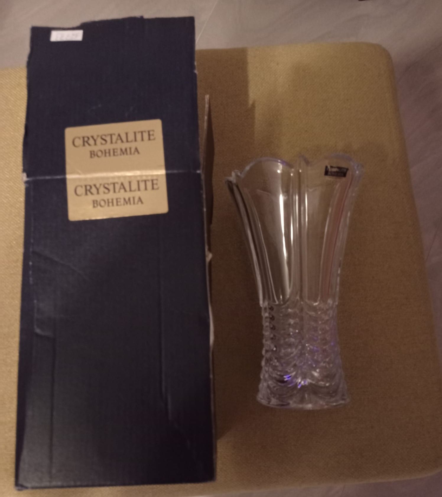 Nowy kryształowy wazon Crystalite Bohemia