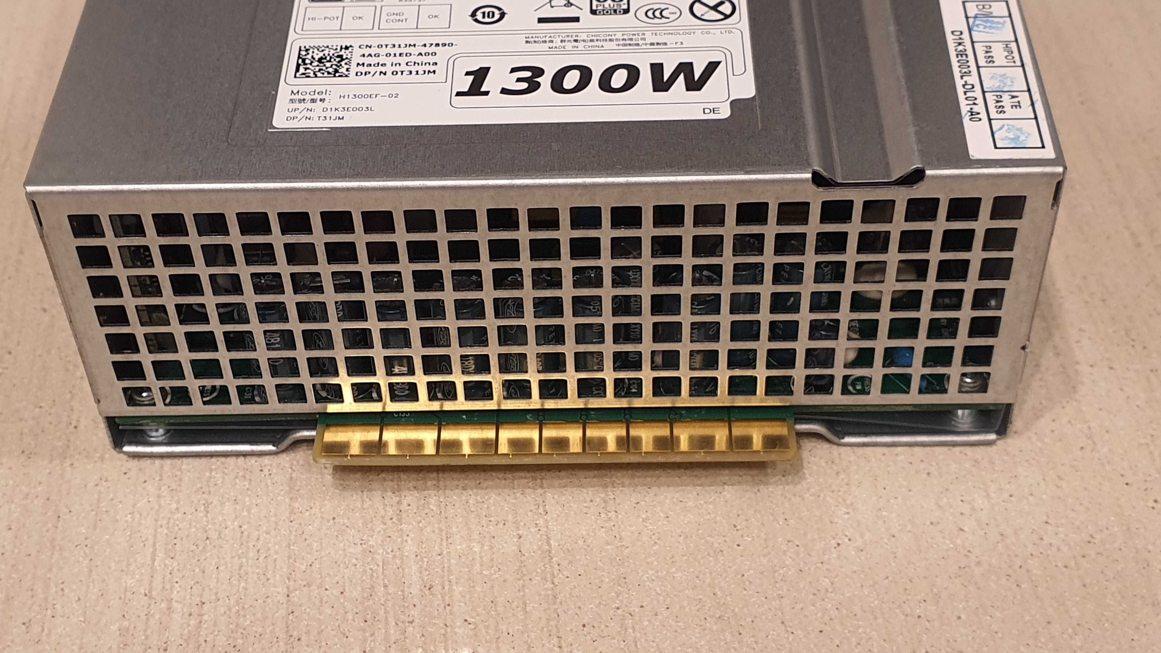 Zasilacz 1300 W H1300EF-02 T31JM D1K3E003L do Dell Precision T7810