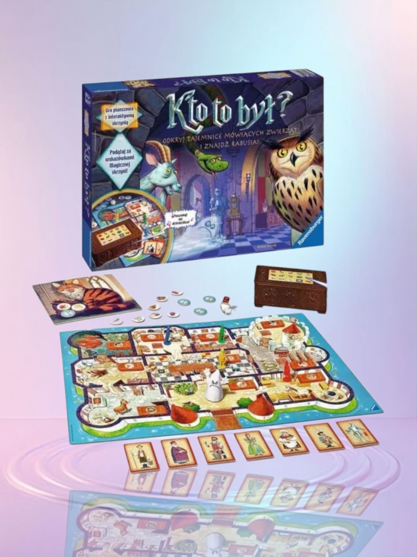Gra przygodowa Kto to był? Firma Ravensburger