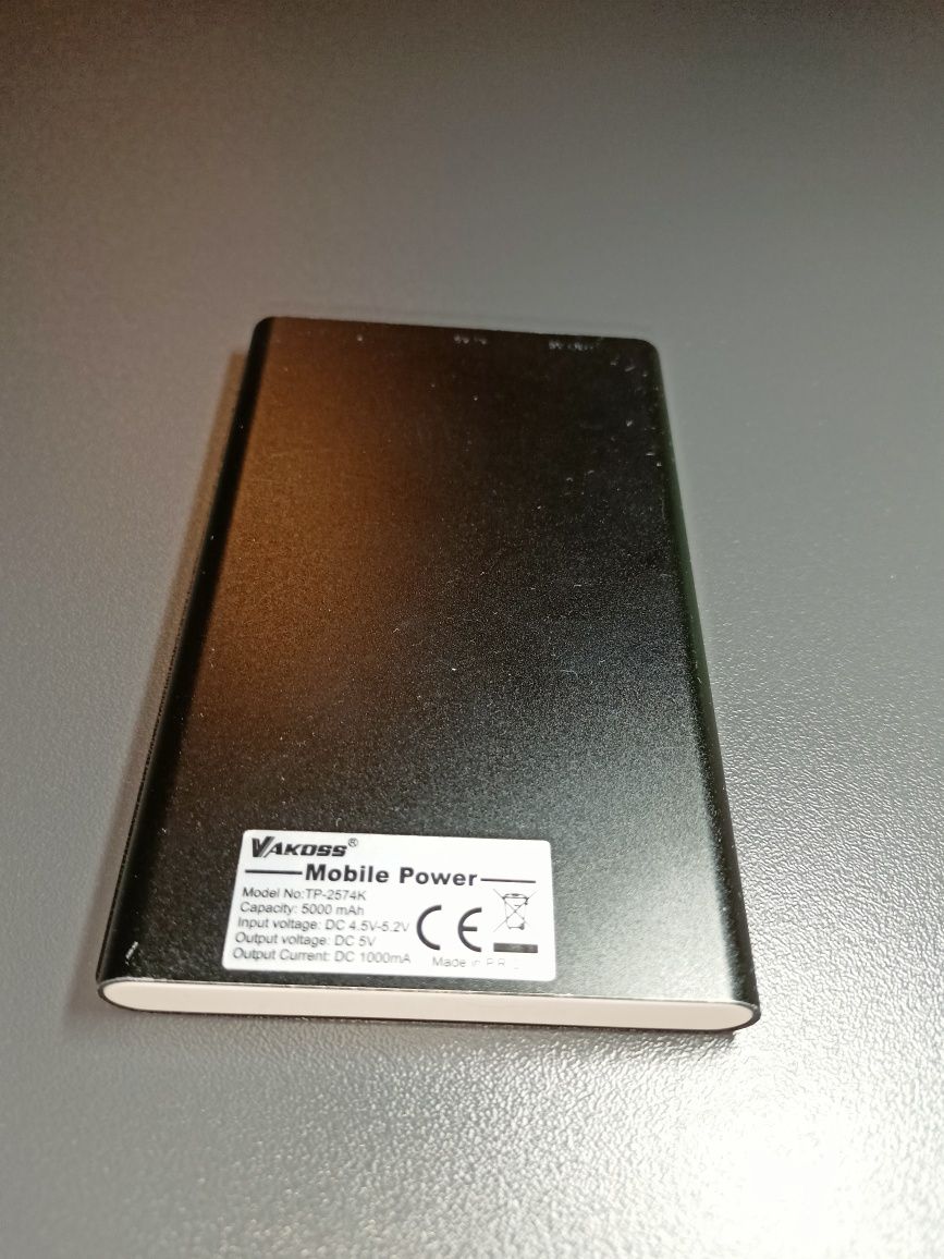 Powerbank Vacoss 5000 mAh slim pendrive 16GB.