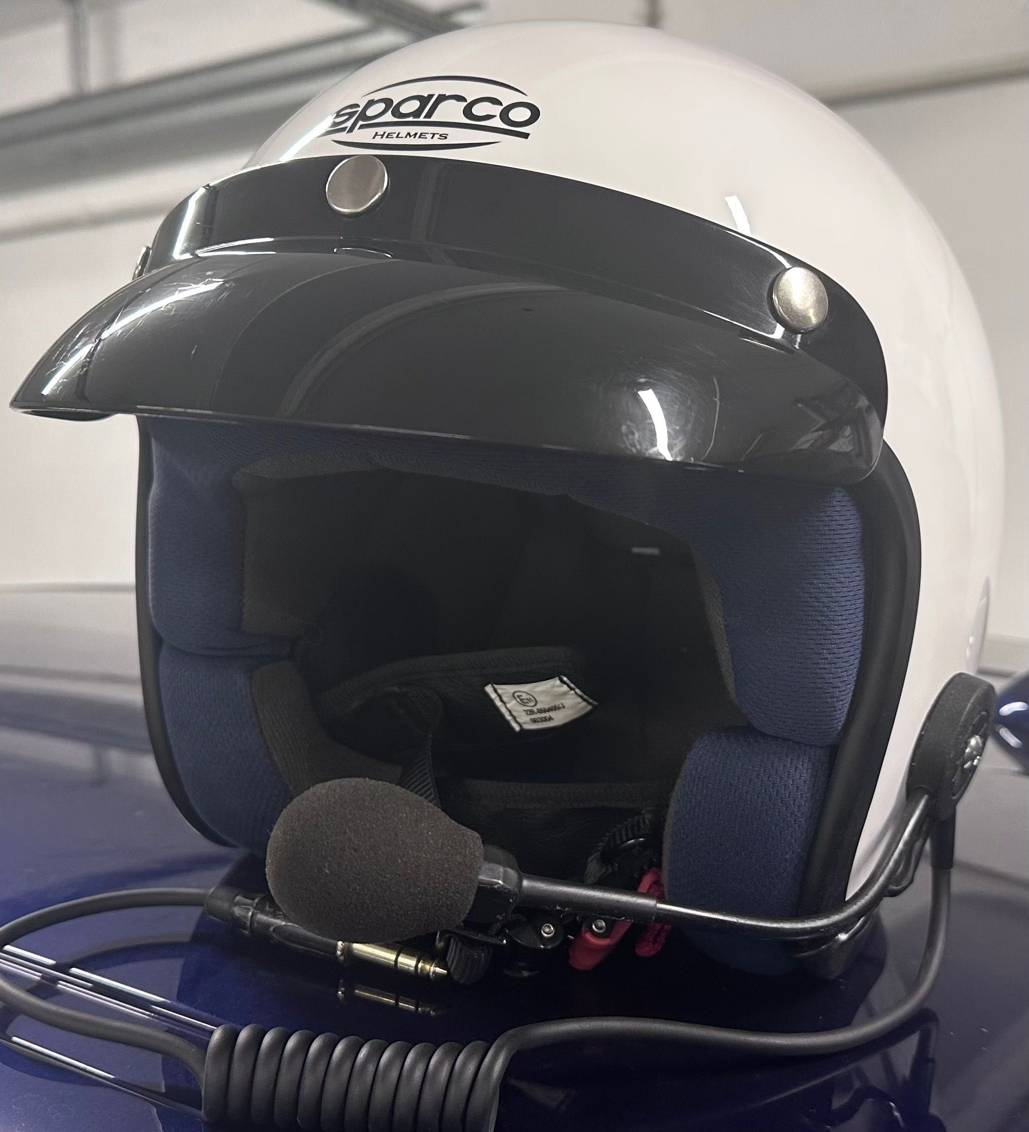 KASK SPARCO CLUB z interkomem Danmar KJS Rozmiar XS