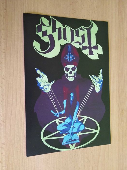 plakat zespołu muzycznego ghost