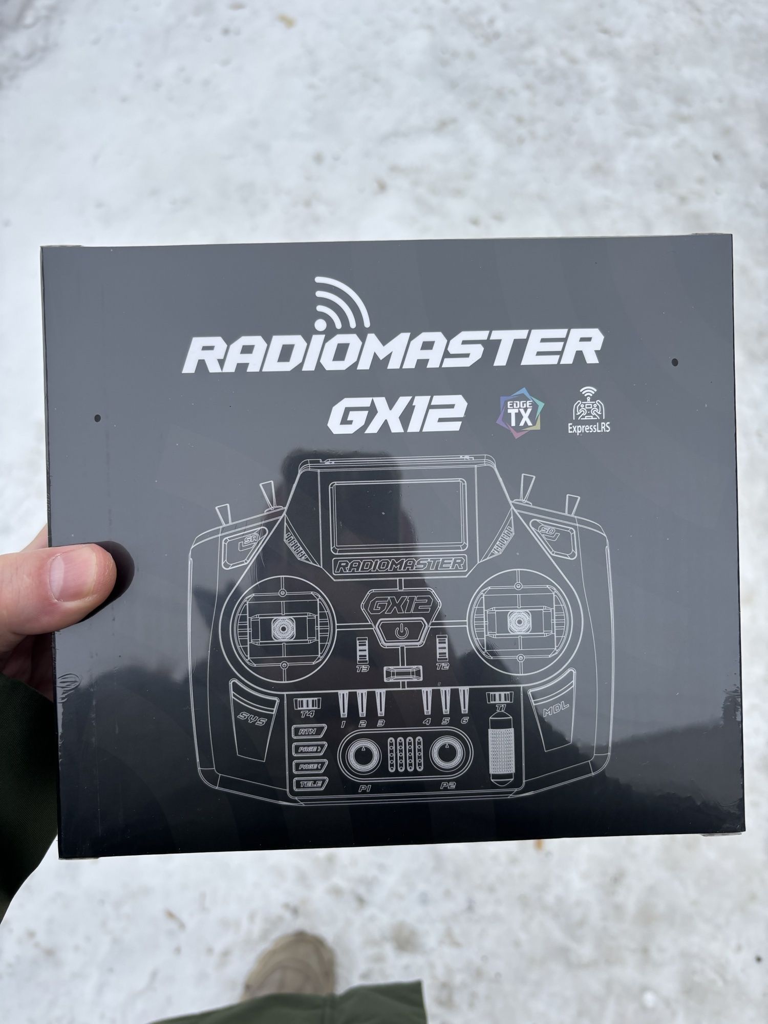 Radiomaster gx12, новый