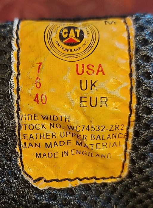 Cat caterpillar waterproof черевики, p.41,5 [26,5 см]