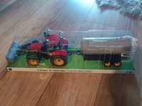Traktor zabawka z cysterna 52cm