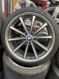 Alufelgi 5x120 22” Bmw z ładnymi oponami