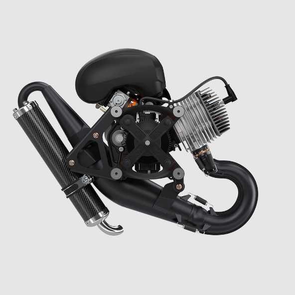 SILNIK Vittorazi Moster 185 my25 - Rozruch: Elektryczny i Manualny