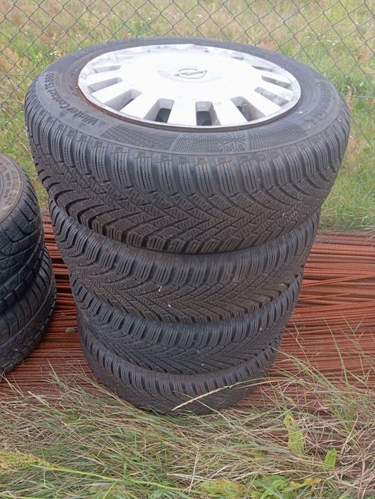 4x koło opel zimowe Continental 195/65 R15
