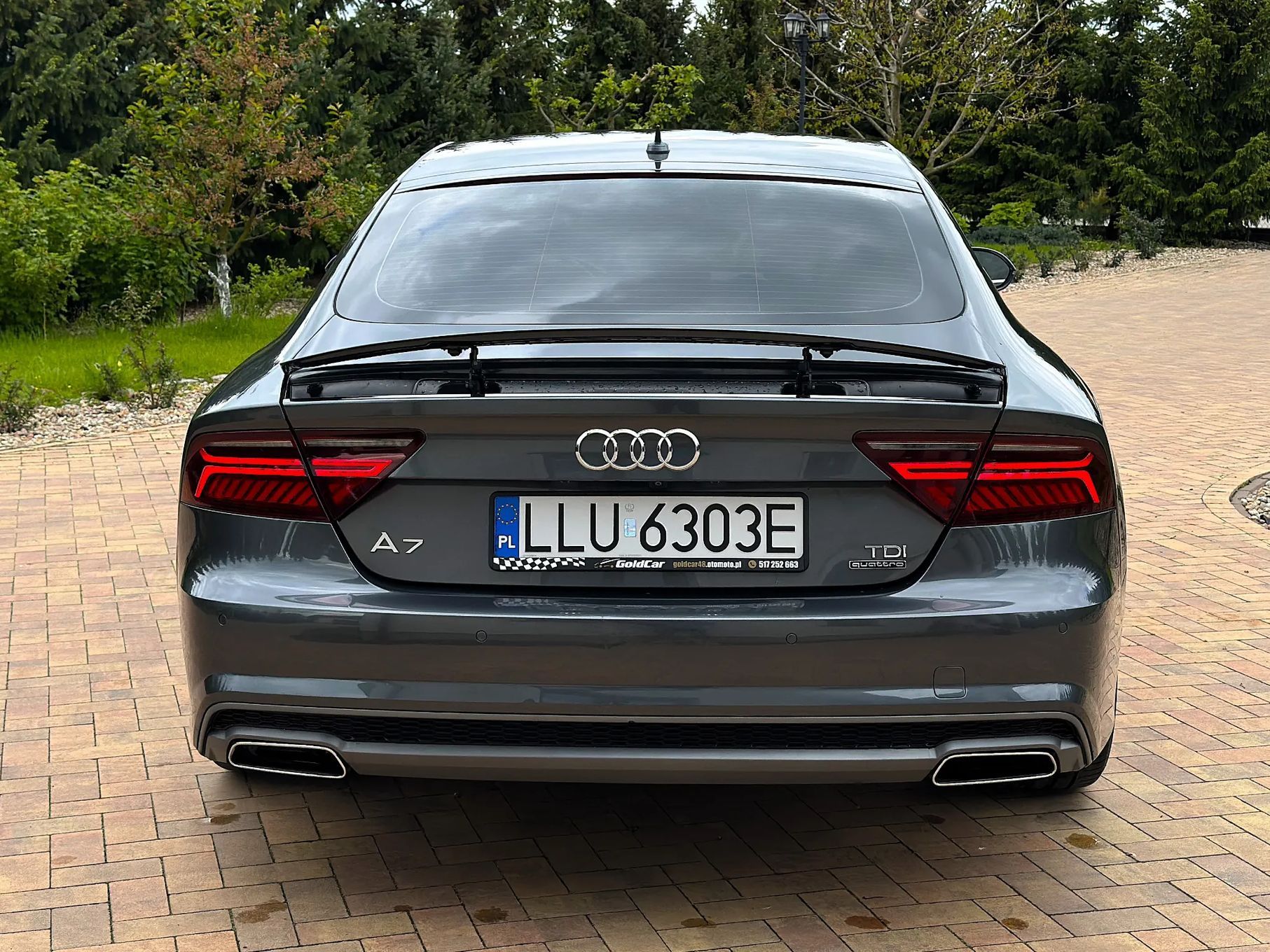 Audi A7 Sportback Bezwypadkowy_272KM_Serwisowany_GWARANCJA_