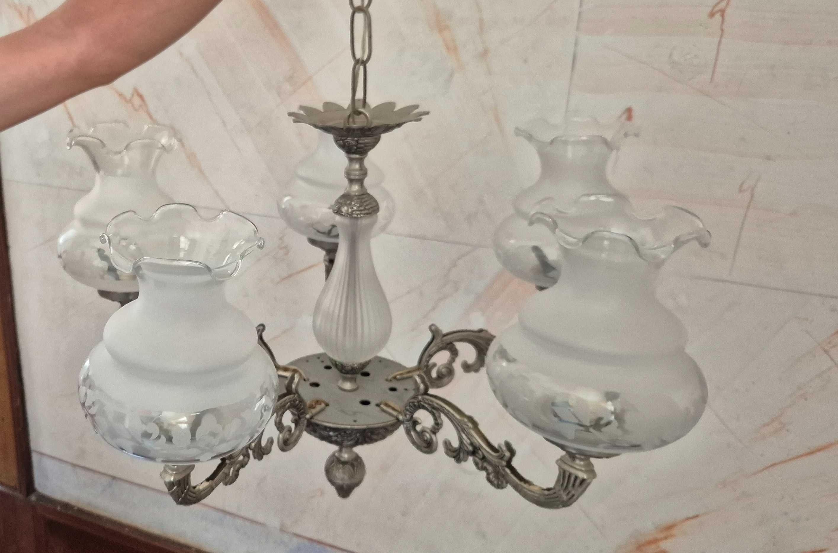 Candeeiro antigo / rustico para sala ou quarto