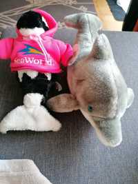 Peluches da SeaWorld originais novos