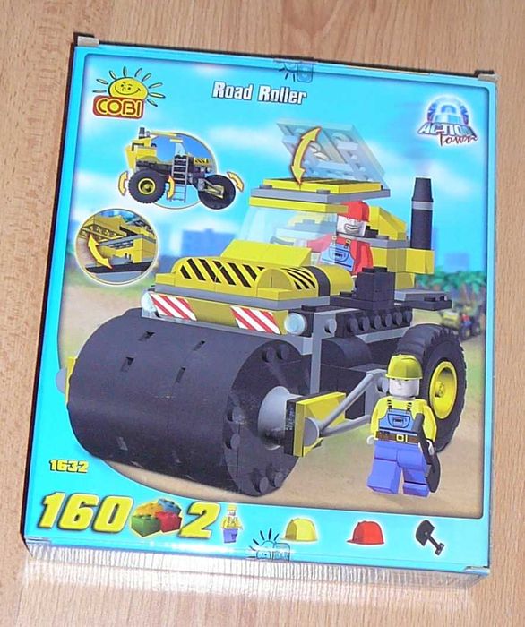 Klocki COBI 1632 ROAD ROLLER – Walec drogowy