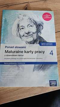 Ponad słowami 4 maturalne karty pracy