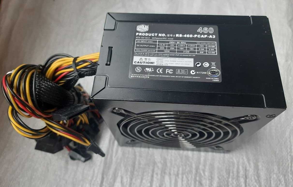 Надійний блок живлення 460W CoolerMaster RS-460-PCAP-A3