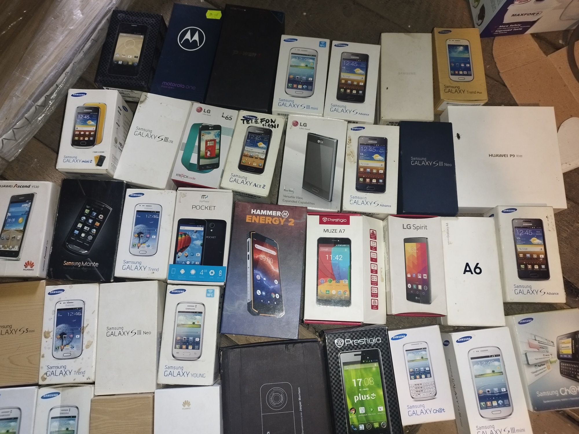 Kartoniki do telefonów i czesci
