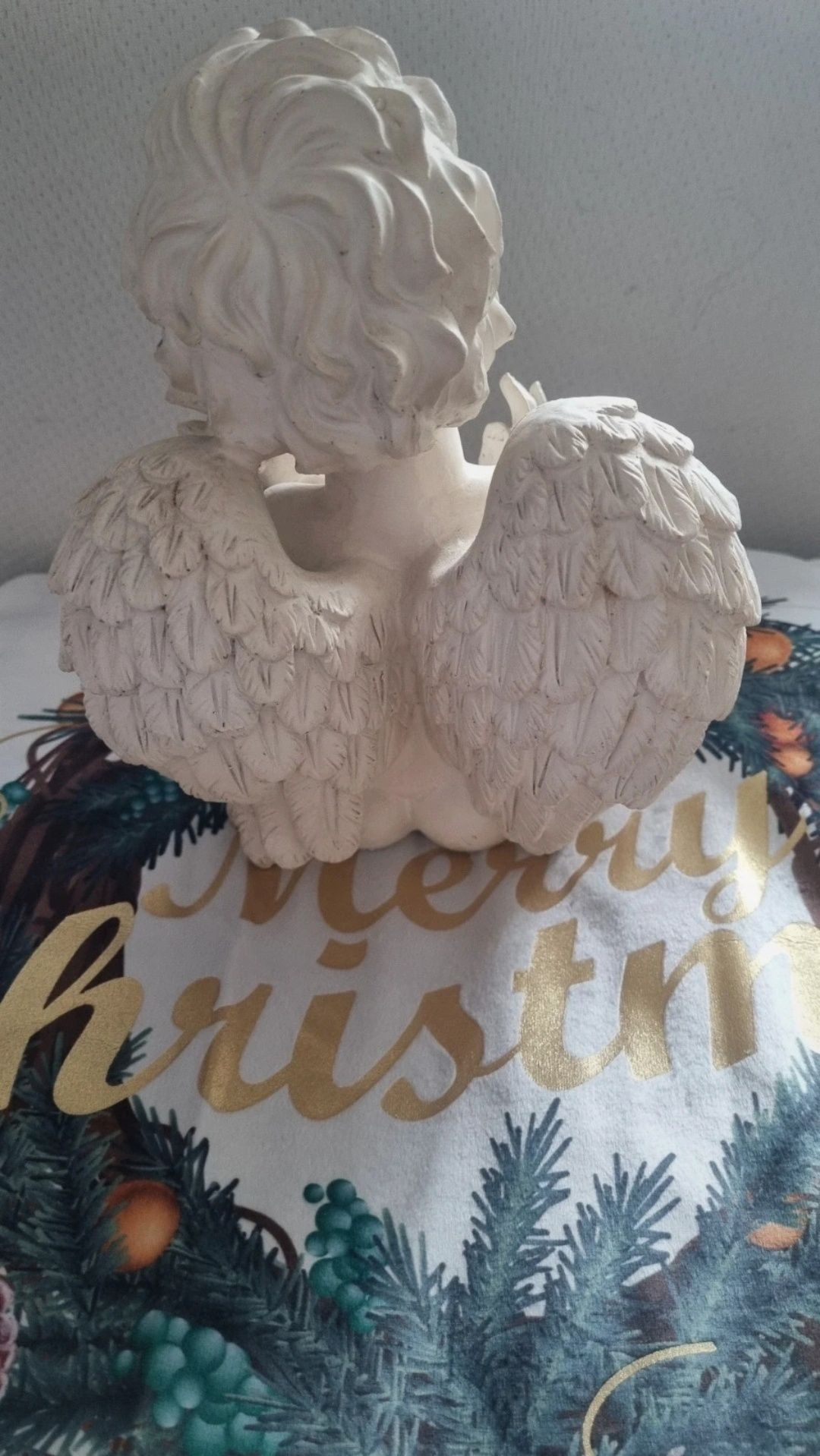 Aniołek figurka-wys;22cm hak na zdjęciu.Doskonały również na prezent.