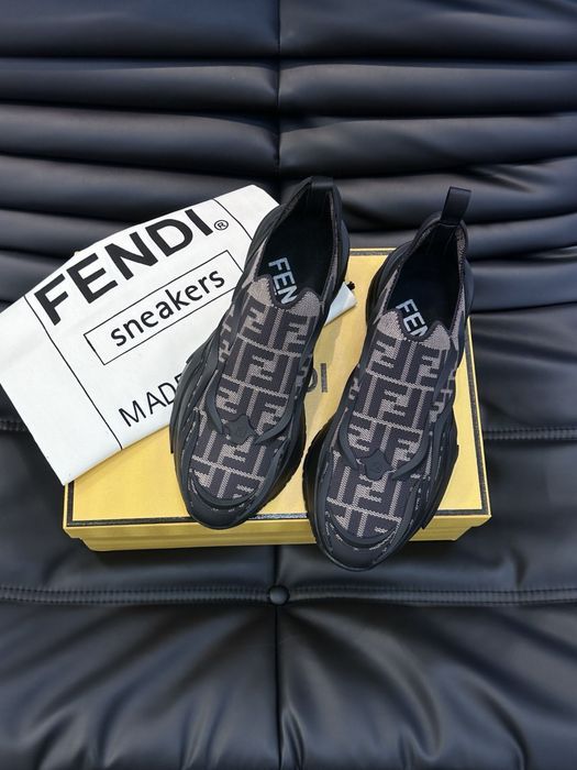 Кроссовки Fendi мужские брендовые женские оригинал