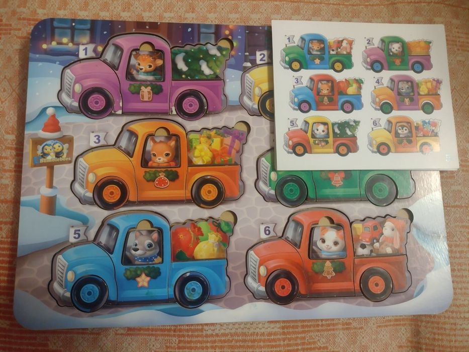 Продам детские дереаянные вкладыши