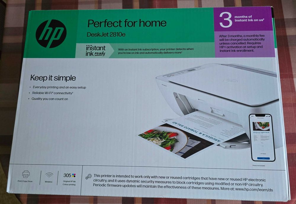 Drukarka wielofunkcyjna atramentowa HP DeskJet 2810e