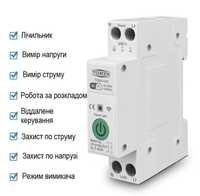 Регулюючий 1-63А Автомат Wi-Fi, захисне реле TOMZN Tuya TOB9-VAP 1P 6